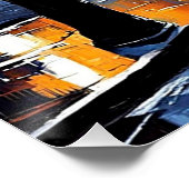 De Maan en De Kat Perfect Poster (Hoek)