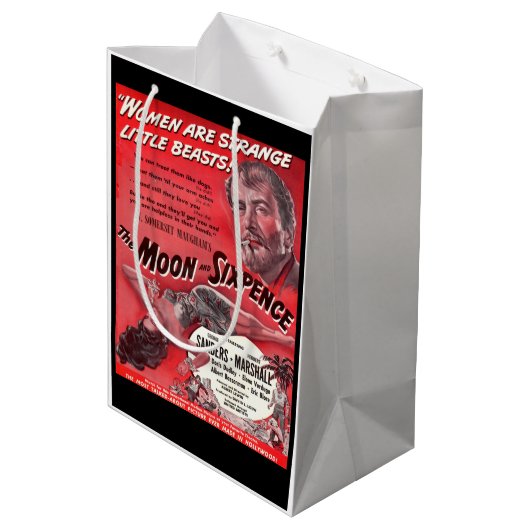 De maan en de Sixpence Medium Cadeauzakje (Achterkant Gekanteld)