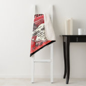 De maan en de Sixpence Sherpa Deken (In situ)