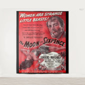 De maan en de Sixpence Wandkleed (Voorkant)