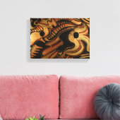 De maan en de sterren II Canvas Afdruk (Insitu (Woonkamer))