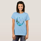 De maan en de sterren T T-shirt (Voorkant volledig)