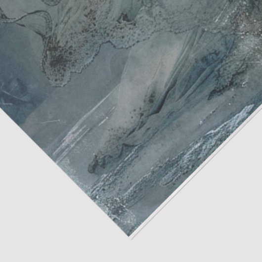 De maan en het Zee Tissuepapier (Detail)