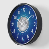 De maan en sterren in de nachtelijke hemel - Elega (Hoek)