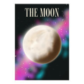 De maan foto afdruk (Voorkant)