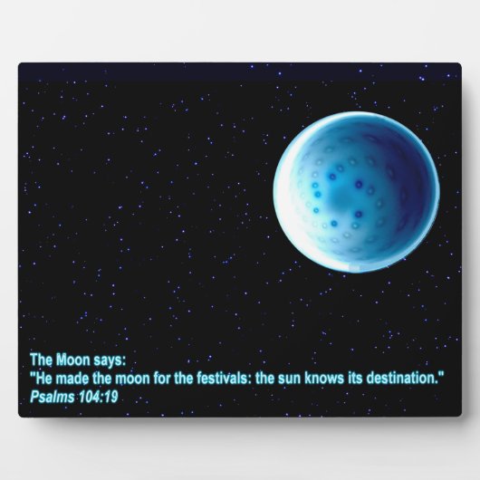 De maan fotoplaat (Voorkant)