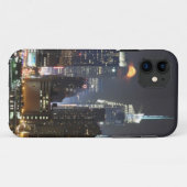 De maan gaat over Midtown New York. Case-Mate iPhone Case (Achterkant (horizontaal))