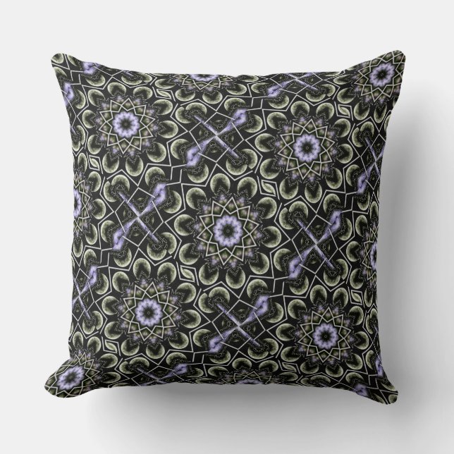 De maan glanst de Bovenkant van het Hoofdkussen Kussen (Voorkant)