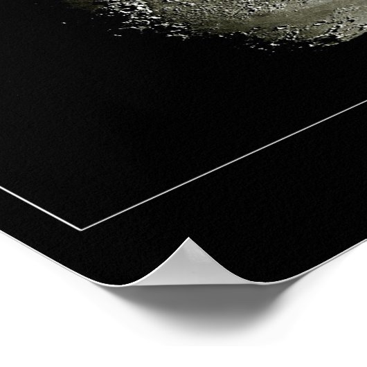 De maan II Poster (Hoek)