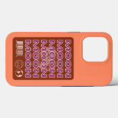 De maan iPhone pro max hoesje (Achterkant (horizontaal))