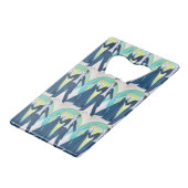 De maan is een nieuwe flesopening creditkaart flessenopener (Voorkant Gekanteld)