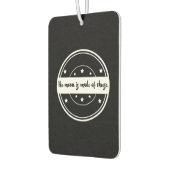 De maan is gemaakt van kaas Grappig Quote Design Luchtverfrisser (Links)