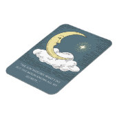 De maan kent al mijn geheimen magneet (Linkerzijde)