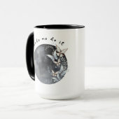 De maan liet me het doen mok (Voorkant links)