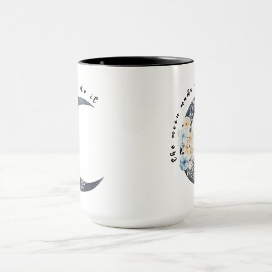 De maan liet me het doen mok (Midden)