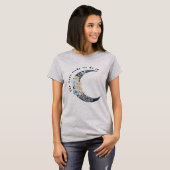 De maan liet me het doen t-shirt (Voorkant volledig)