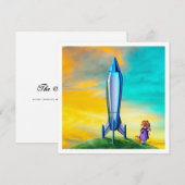 De Maan Missie - Mini Print (Voorkant / Achterkant)