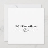 De Maan Missie - Mini Print (Achterkant)