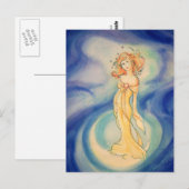 De maan onder haar voeten briefkaart (Voorkant / Achterkant)