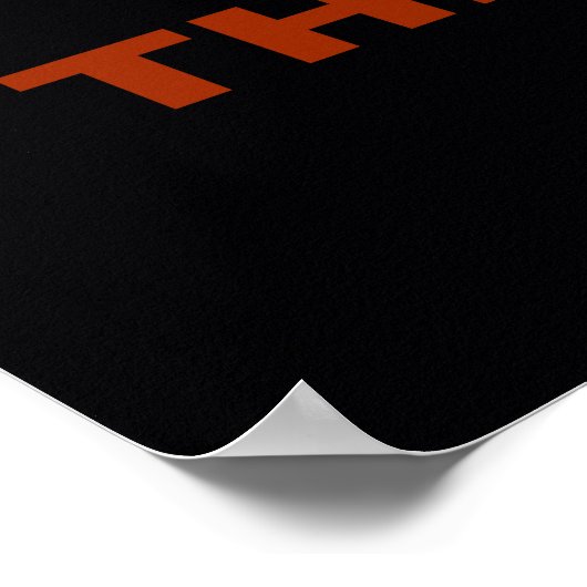 De maan poster (Hoek)