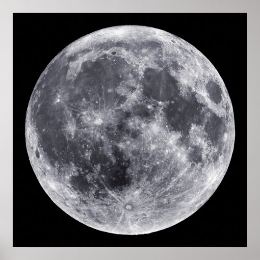 De maan poster (Voorkant)