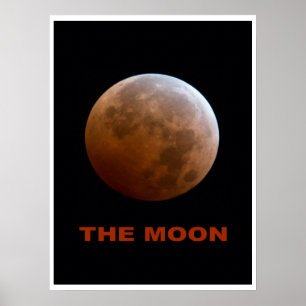 De maan poster