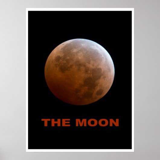 De maan poster (Voorkant)