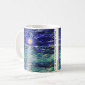 De maan schijnt in de donkere Mok (Voorkant links)