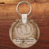 De maan sleutelhanger (Voorkant)