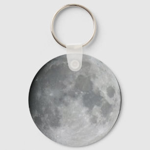 De maan sleutelhanger