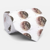 de maan stropdas (Opgerold)