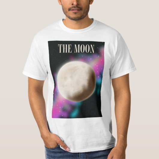 De maan t-shirt (Voorkant)