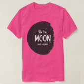 de maan t-shirt (Design voorkant)