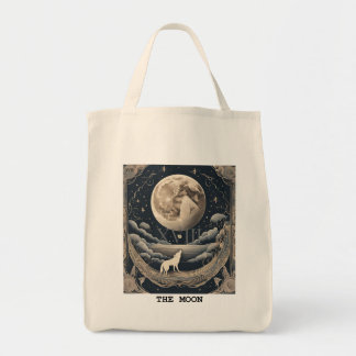 DE MAAN - TAROT KAART TOTE BAG