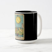 De Maan Tarot Tweekleurige Koffiemok (Voorkant rechts)