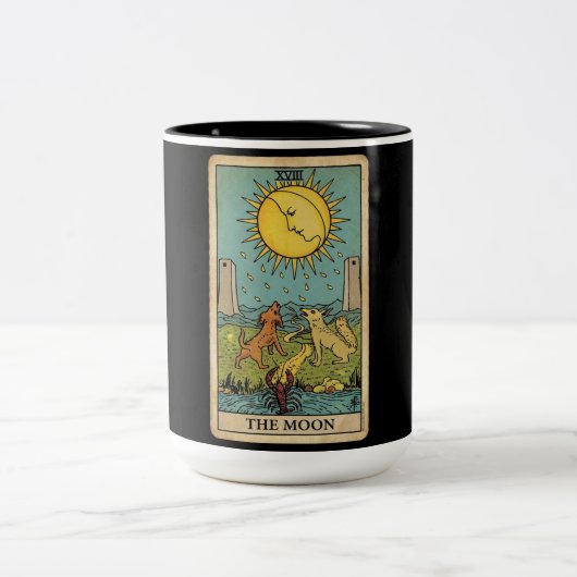 De Maan Tarot Tweekleurige Koffiemok (Center)