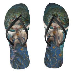 "De maan" Teenslippers