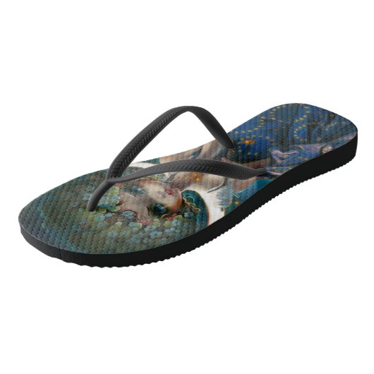 "De maan" Teenslippers (Schuin)