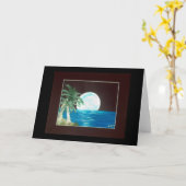 De Maan van Clearwater door robijn dubin Kaart (Gele Bloem)