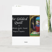 De Maan van de aardbei Kaart (Achterkant)