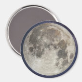 De maan van de aarde magneet (Voorkant / Achterkant)