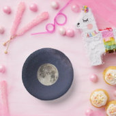 De maan van de aarde papieren kommen (Feest)