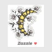 De maan van de Crescent die in de stijl van het Ta Sticker (Vel)