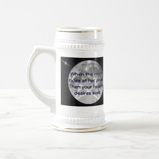 De maan van de heks bierpul (Links)