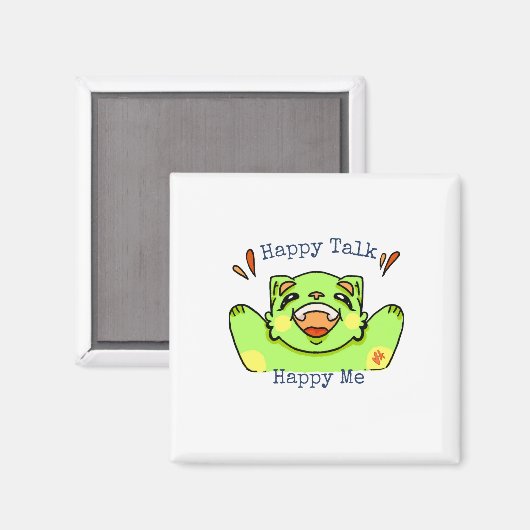 De Maan van Goede Laune Magneet (Voorkant / Achterkant)