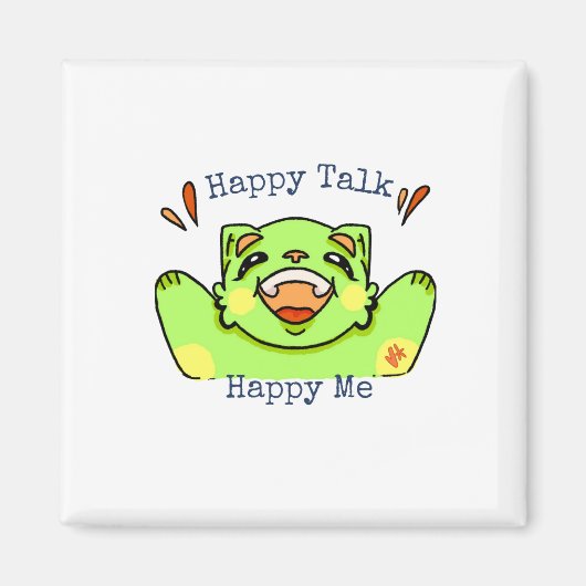 De Maan van Goede Laune Magneet (Voorkant)