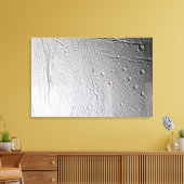 De maan van Saturnus Enceladus 2 Canvas Afdruk (Insitu (Woonkamer))