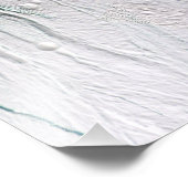 De maan van Saturnus Enceladus 2 Foto Afdruk (Hoek)