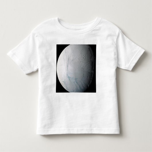 De maan van Saturnus Enceladus 2 Kinder Shirts (Voorkant)