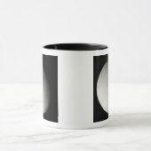 De maan van Saturnus Enceladus 3 Mok (Midden)